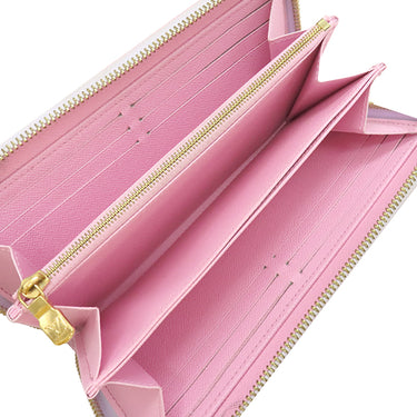 ルイヴィトン LOUIS VUITTON ジッピーウォレット M81340 サンライズパステル モノグラムキャンバス 長財布 ゴールド金具 ピンク SPRING IN THE CITY ラウンドファスナー