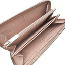 ルイヴィトン LOUIS VUITTON ジッピー ウォレット M82755 ローズジャスミン モノグラムマヒナ 長財布 シルバー金具 ラウンドジップ