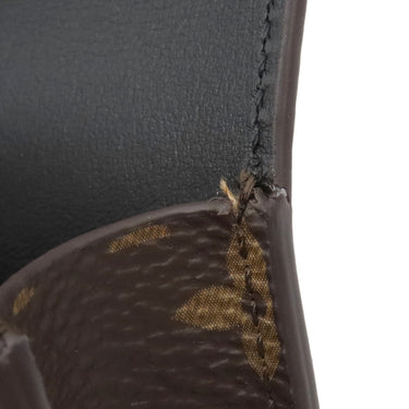 ルイヴィトン LOUIS VUITTON イヤホンポーチ LVベア M01361 モノグラム モノグラムキャンバス バッグチャーム ゴールド金具 茶