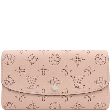 ルイヴィトン LOUIS VUITTON ポルトフォイユ イリス M60145 マグノリア モノグラムマヒナ 長財布 シルバー金具 二つ折り