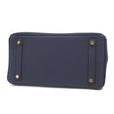 エルメス HERMES バーキン30 ブルーニュイ トゴ ハンドバッグ ゴールド金具 紺