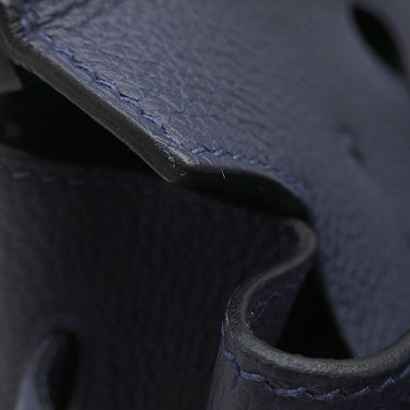 エルメス HERMES バーキン30 ブルーニュイ トゴ ハンドバッグ ゴールド金具 紺