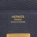 エルメス HERMES バーキン30 ブルーニュイ トゴ ハンドバッグ ゴールド金具 紺