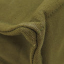 エルメス HERMES フールトゥ PM オリーブ×ネイビー キャンバス トートバッグ シルバー金具