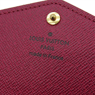 ルイヴィトン LOUIS VUITTON ポルトフォイユ サラ M62234 フューシャ モノグラムキャンバス 長財布 ゴールド金具 茶 ピンク