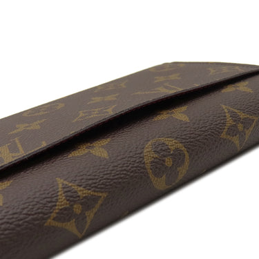 ルイヴィトン LOUIS VUITTON ポルトフォイユ サラ M62234 フューシャ モノグラムキャンバス 長財布 ゴールド金具 茶 ピンク