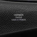 エルメス HERMES ベアンスフレ ブラック ヴォーエプソン 長財布 シルバー金具 黒 二つ折り財布