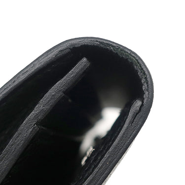 エルメス HERMES ベアンスフレ ブラック ヴォーエプソン 長財布 シルバー金具 黒 二つ折り財布