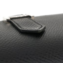 エルメス HERMES ベアンスフレ ブラック ヴォーエプソン 長財布 シルバー金具 黒 二つ折り財布