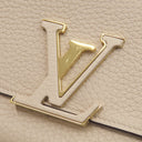 ルイヴィトン LOUIS VUITTON ポルトフォイユ カプシーヌ N61249 ガレ トリヨンレザー 長財布 ゴールド金具 グレージュ