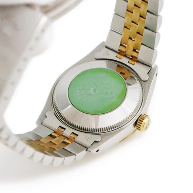 腕時計 ロレックス ROLEX デイトジャスト 31 68273G N番 自動巻き メンズ レディース OH済 N番 K18YG×SS 純正ダイヤ シャンパン