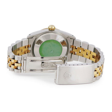 腕時計 ロレックス ROLEX デイトジャスト 31 68273G N番 自動巻き メンズ レディース OH済 N番 K18YG×SS 純正ダイヤ シャンパン