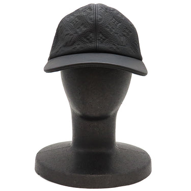 ルイヴィトン LOUIS VUITTON キャスケット 1.1  MP2606 ブラック モノグラムアンプラント ＃60 キャップ シルバー金具 黒