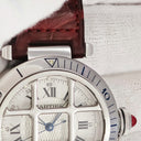 腕時計 カルティエ Cartier パシャ グリッド 150周年記念モデル W3102255 自動巻き メンズ シルバー ローマン 青針 創業150周年 限定