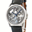 腕時計 エルメス HERMES スリム ドゥ エルメス スケレット リュンヌ CA6.841.230 自動巻き メンズ Ti×PT コンビ グレー スケルトン