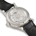 腕時計 クロノスイス CHRONOSWISS フライング レギュレーター ナイトアンドデイ CH-8763-SISI 自動巻き メンズ シルバー デイト 青針