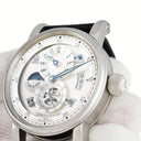 腕時計 クロノスイス CHRONOSWISS フライング レギュレーター ナイトアンドデイ CH-8763-SISI 自動巻き メンズ シルバー デイト 青針