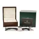 腕時計 クロノスイス CHRONOSWISS フライング レギュレーター ナイトアンドデイ CH-8763-SISI 自動巻き メンズ シルバー デイト 青針