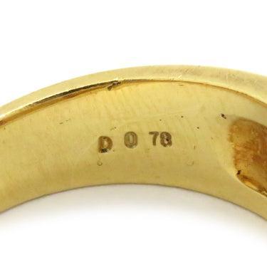 ゲインズボロウ GAINSBOROUGH ルビー ダイヤリング イエローゴールド K18YG ダイヤモンド リング 指輪 750 18K 18金 12号