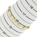 セリーヌ CELINE トリオンフ チェーンブレス ゴールド K18YG ブレスレット K18YG 750 ヴィンテージ アンティーク