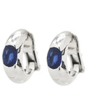 ブルガリ BVLGARI サファイア ホワイトゴールド K18WG サファイア イヤリング BVLGARI 750 18K 18金 天然ブルーサファイア