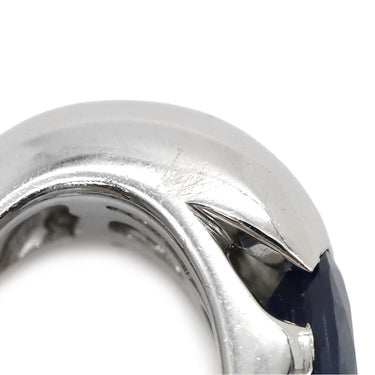 ブルガリ BVLGARI サファイア ホワイトゴールド K18WG サファイア イヤリング BVLGARI 750 18K 18金 天然ブルーサファイア