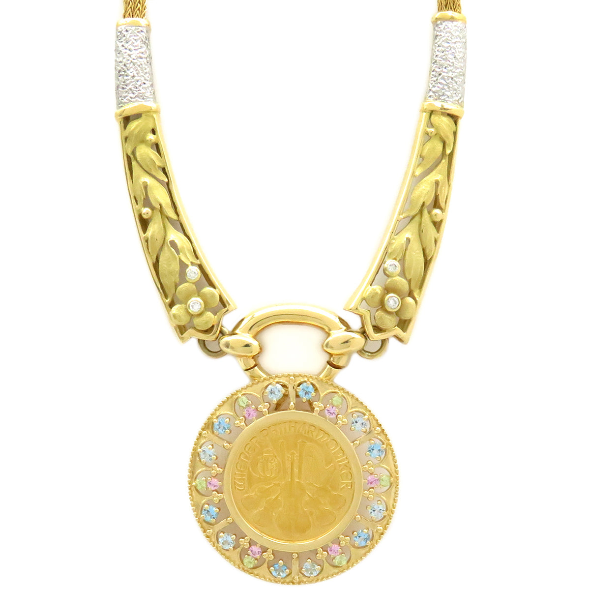 M.U.L. ゴールドネックレス 石川暢子 NOBUKO ISHIKAWA アズタイム イエローゴールド K18YG K24YG