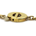 クリスチャン・ディオール Christian Dior イエローゴールド K18YG ダイヤモンド ネックレス マーキスシェイプ 6P 6粒 ダイヤ