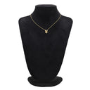 クリスチャン・ディオール Christian Dior イエローゴールド K18YG ダイヤモンド ネックレス マーキスシェイプ 6P 6粒 ダイヤ