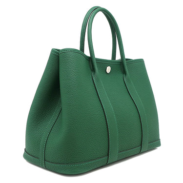 エルメス HERMES ガーデンパーティーTPM ヴェールモワイヤン ネゴンダ トートバッグ シルバー金具 新品 未使用 緑 新刻印