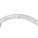 カルティエ Cartier ラブ LOVE フープピアス LM B8028300 ホワイトゴールド K18WG ピアス 750 18K WG