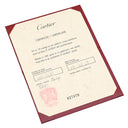 カルティエ Cartier ラブ LOVE フープピアス LM B8028300 ホワイトゴールド K18WG ピアス 750 18K WG