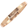カルティエ Cartier LOVE ラブブレス B6067419 ピンクゴールド K18PG #19 ブレスレット 750 18K バングル