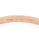 カルティエ Cartier LOVE ラブブレス B6067419 ピンクゴールド K18PG #19 ブレスレット 750 18K バングル