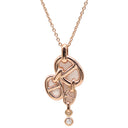 エルメス HERMES シェーヌダンクル アンシェネ MM ローズゴールド K18PG ネックレス ピンクゴールド 1Pダイヤ 18K 750