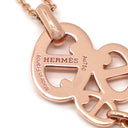 エルメス HERMES シェーヌダンクル アンシェネ MM ローズゴールド K18PG ネックレス ピンクゴールド 1Pダイヤ 18K 750