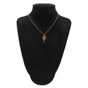 エルメス HERMES シェーヌダンクル アンシェネ MM ローズゴールド K18PG ネックレス ピンクゴールド 1Pダイヤ 18K 750