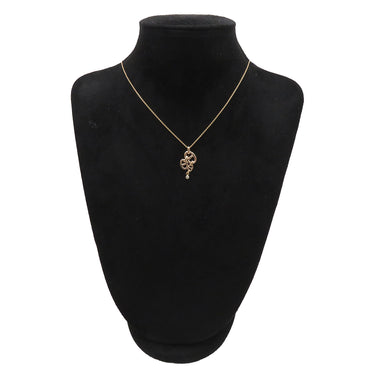 エルメス HERMES シェーヌダンクル アンシェネ MM ローズゴールド K18PG ネックレス ピンクゴールド 1Pダイヤ 18K 750