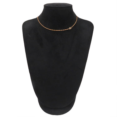 エルメス HERMES シェーヌダンクル ローズゴールド K18PG ST ネックレス ピンクゴールド 18K 750AU