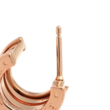 ブルガリ BVLGARI B-zero1 ビーゼロワン ピアス ピンクゴールド K18PG ピアス BVLGARI Au750 18K 18金 PG