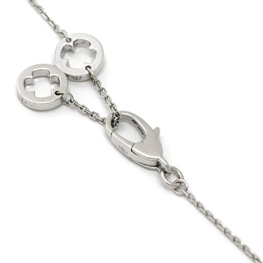 ブルガリ BVLGARI フィオレヴァー 358157 ホワイトゴールド K18WG ダイヤモンド ネックレス Au750 750WG フラワーモチーフ