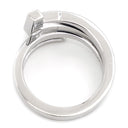 ティファニー Tiffany & Co Tスクエア ラップ ピンクゴールド K18WG ダイヤモンド リング 指輪 AU750 18K ダイヤモンド 13.5号