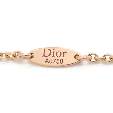 クリスチャン・ディオール Christian Dior ローズ デ ヴァン JRDV95019 ブラックXピンクゴールド K18PG オニキス ダイヤモンド ネックレス 750 Rose des Vents