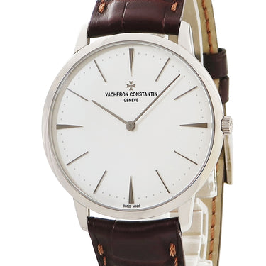 腕時計 ヴァシュロン・コンスタンタン VACHERON CONSTANTIN パトリモニー マニュアルワインディング 81180/000G-9117 手巻き メンズ K18WG無垢