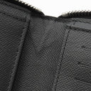 ルイヴィトン LOUIS VUITTON ジッピー ウォレット ヴェルティカル N63095 ダミエグラフィット ダミエグラフィットキャンバス 長財布 シルバー金具 黒 グレー ラウンドファスナー