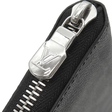 ルイヴィトン LOUIS VUITTON ジッピー ウォレット ヴェルティカル N63095 ダミエグラフィット ダミエグラフィットキャンバス 長財布 シルバー金具 黒 グレー ラウンドファスナー