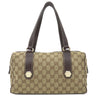 グッチ GUCCI ミニボストンバッグ 152457 ベージュ×ブラウン GGキャンバス ボストンバッグ ゴールド金具 茶 ハンドバッグ 肩掛け