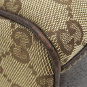 グッチ GUCCI ミニボストンバッグ 152457 ベージュ×ブラウン GGキャンバス ボストンバッグ ゴールド金具 茶 ハンドバッグ 肩掛け