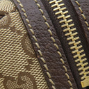 グッチ GUCCI ミニボストンバッグ 152457 ベージュ×ブラウン GGキャンバス ボストンバッグ ゴールド金具 茶 ハンドバッグ 肩掛け