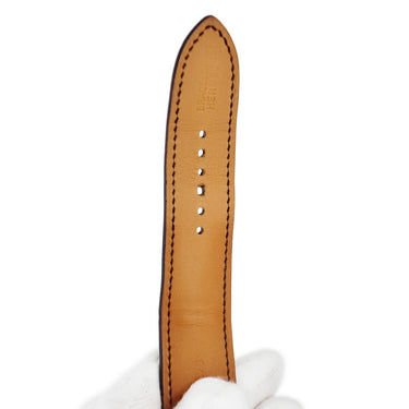 腕時計 エルメス HERMES アルソー クロノグラフ AR4.910 自動巻き メンズ ブラック アラビア